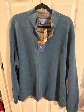 Tommy Bahama Men’s Quarter-Zip Pullover